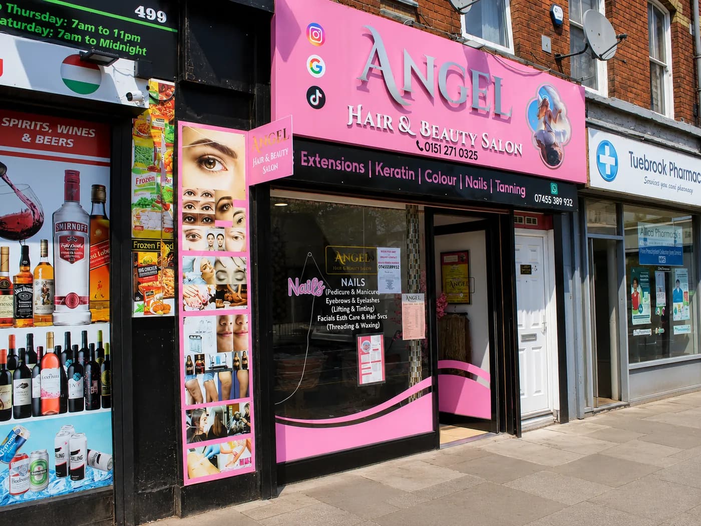 The Angel Hair styling area