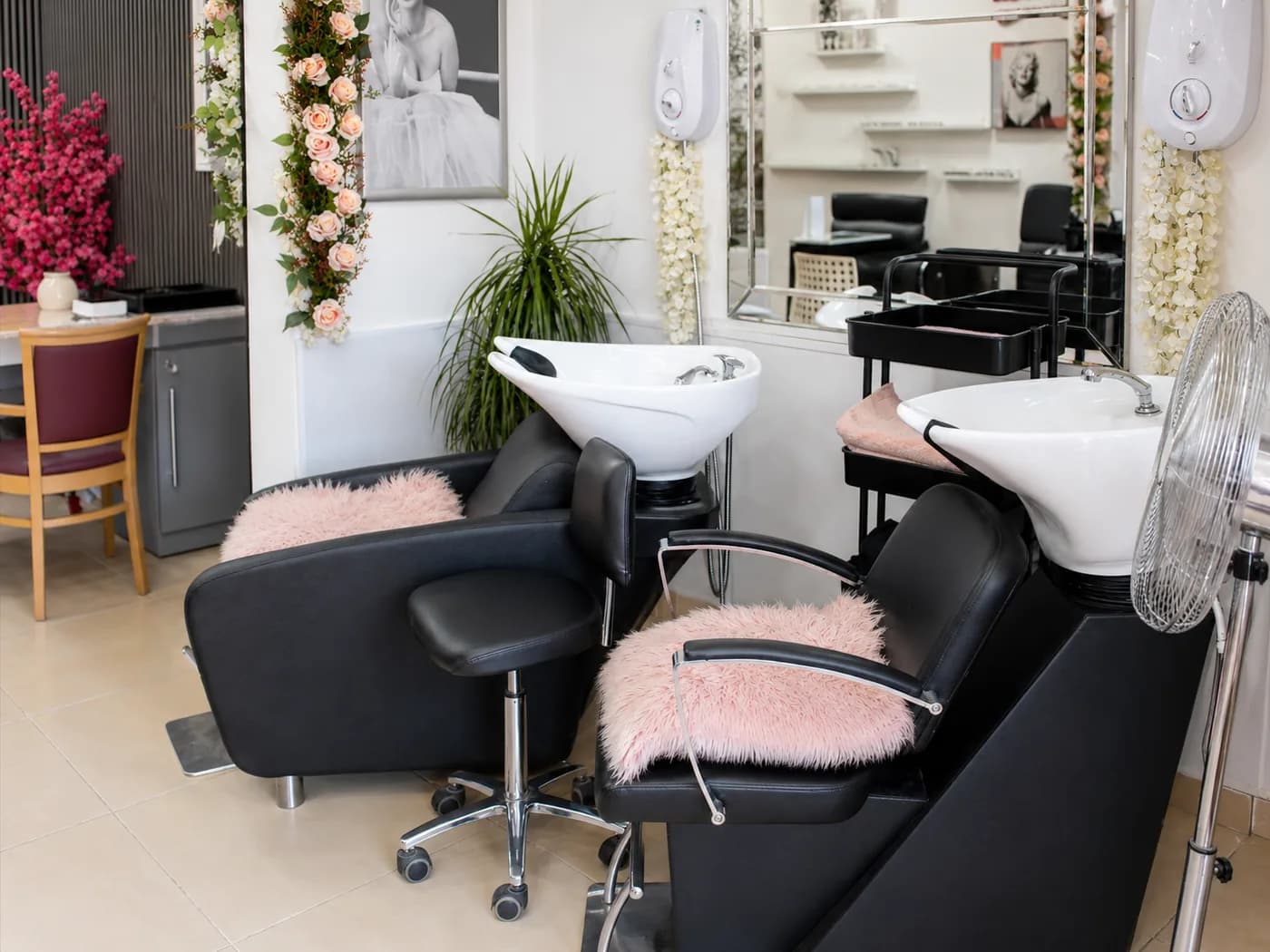 A relaxing wash and treatment